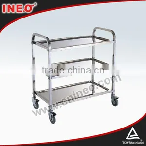 Commercial Restaurant Stainless Steel Food Trolley/Food Delivery Trolley/Banquet Trolley thumbnail-1
