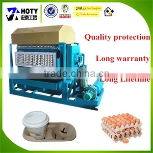 Fully Automatic Recycling Paper Egg Tray Machine With 3000~6000pcs/h thumbnail-1