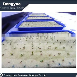 50 Cubes Sponge Hydroponic 1"x1" Mesh Net Pot Basket Plant Nursey Hydroponic thumbnail-3
