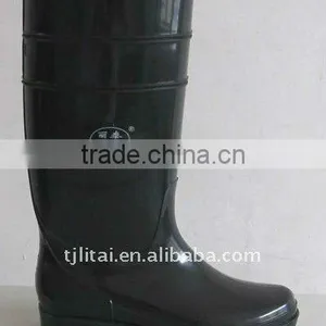 LITAI Fashion Rain Shoes Black Work Boot thumbnail-3