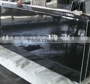 High Quality Absolute Black Granite, Polished Chinese Black Granite Countertop thumbnail-1