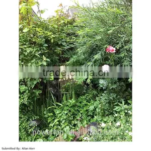 Strong Metal Frame Round Arch Garden Mirror thumbnail-2