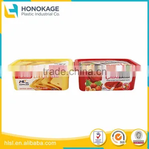 250g Cheese Cup by Cheap Food Packaging Container Manufacture in China, Clear Plastic Bowls With Lids thumbnail-1