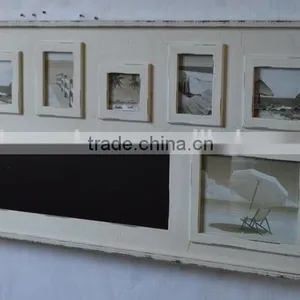 Decorative Multi Wooden Picture Photo Frame With Blackboard Decor thumbnail-4
