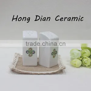 Ceramic Salt and Pepper Containers,Herb&Spice Tools Type PEPPER SET thumbnail-1