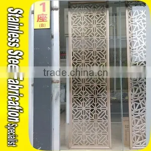 2015 Fashion Design Stainless Steel Decorative Folding Hanging Partition thumbnail-6