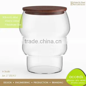 Newest Pyrex Clear Mason Jars Wholesale With Lid thumbnail-1