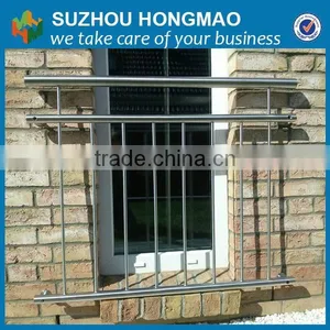 Modern Outdoor Stainless Steel Balcony Railing thumbnail-1