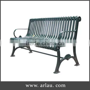 Economic Outdoor Cast Iron Bench thumbnail-1