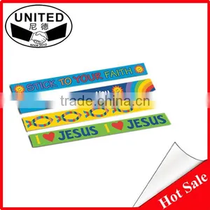 Full Color Printing Slap Bracelet Custom Design Snap Wrap thumbnail-1