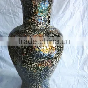 Crackle Vintage Unique Vase for Wedding Decoration thumbnail-3