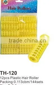 12pcs Plastic Hair Roller TH120 thumbnail-1
