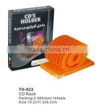Plastic CD Rack/ CD Stand /CD Holder Tianhong Plastic thumbnail-1