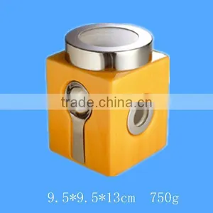 Hot Sale Ceramic Coffee Storage Jar thumbnail-1