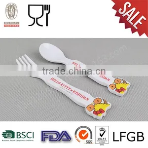Factory Wholesale Melamine Spoon Set for Children thumbnail-1