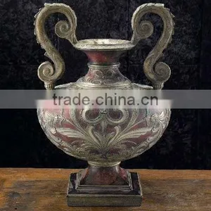 Classic Delicate Flower Vase With Handles thumbnail-1