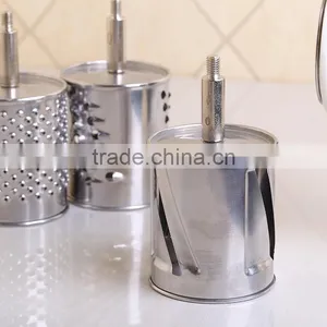 Multifunctional Rotary Cutters New Hand Shredder Grater Stainless Steel Roller Type Slicing Machine Shred Cut Into Shreds thumbnail-5