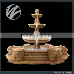 Factory Customize Large Stone Outdoor Fountain for Garden Decoration thumbnail-1