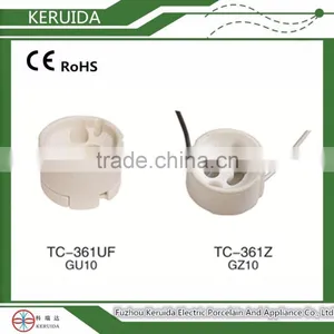 Ceramic/porcelain Lamp Holder /lamp Base /lamp Socket/bulb Holder thumbnail-4