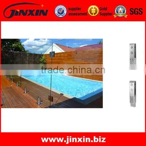 JINXIN Glass Balustrades Spigots_frameless Glass Railing Spigot_stainless Steel Pool Fence thumbnail-3