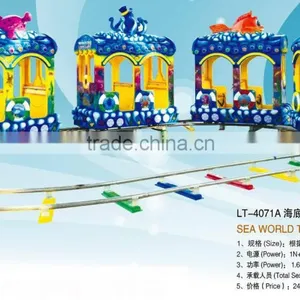 Amazing! Most Well Known Good Price Amusements Rides Electric Train With Fun for Kids on Sale thumbnail-1
