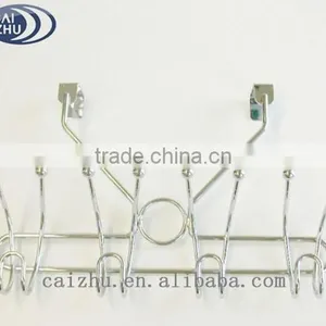 2016 New Arrival Metal Over the Door Mounted Hanging Coat Hooks From China thumbnail-1