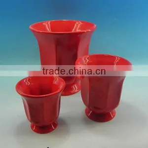 2012 New Designs Ceramic Fresh Flower Pot thumbnail-1