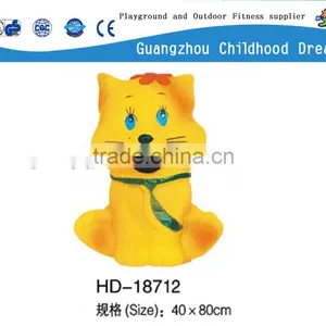 (HD-18712)Flower Cat Animal Fiberglass Dust Bin thumbnail-1