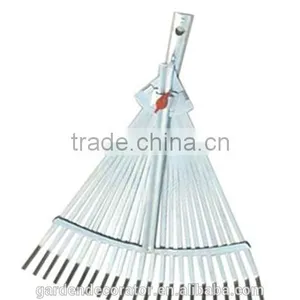 GD-16004H/O 11"-18" x 22T Adjustable Garden Leaf Rake thumbnail-1