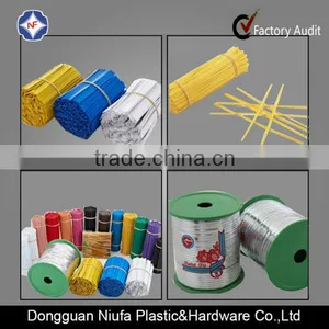 Customized Spool Double Wire Twist Ties Used for Bread Bags Closing thumbnail-5