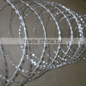 High Quality Tensile Strength Razer Galvanized Iron Barbed Wire/RAZER Barbed Wire Factory thumbnail-5