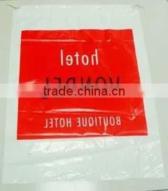 Degradable Drawstring Plastic Laundry Bag thumbnail-1
