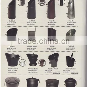 Fireplace Waterloo Black Metal Coal Bucket thumbnail-6