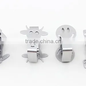 Hot Selling High Quality Stainless Steel Fancy Design Tablecloth Clips thumbnail-1