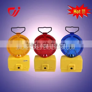 Plastic Yellow Barricade Light for Traffic thumbnail-1