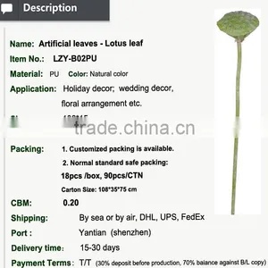 Artificial Lotus for Floral Arrangement and Garden Decoration thumbnail-2