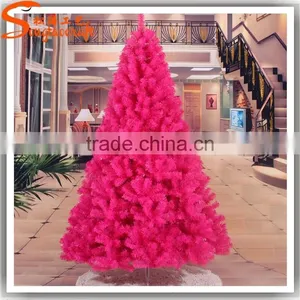 Decorative Christmas Tree Artificial Plasic Christmas Tree Stand PE Mixed PVC Holiday Tree Outdoor Decor thumbnail-1