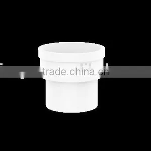 Factory Price Manufacturer Good Quality PVC Fitting UPVC Rubber Joint Plastic Fitting for Drainage GB Straight Coupling thumbnail-1