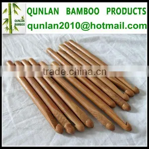 Natural Color Bamboo Assorted Crochet Hooks thumbnail-4