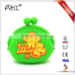 Most Popular Silicone Cartoon Style Custom Coin Bag With Logo thumbnail-1