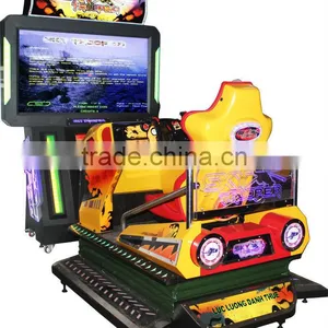 Hot Sale All Dynamic Racing Machine/4D Sky Trooper Simulator Arcade Car Racing Game Machine DF-S013 thumbnail-1