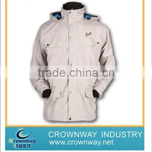 Mens Waterproof Jacket With Nylon Fabric for Winter Season Ski Wear thumbnail-1