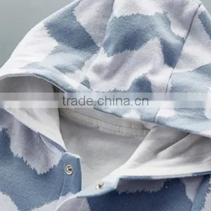 Bulk Wholesale Baby Clothes Infant Outfits Wave Patterned Jumpsuit thumbnail-6