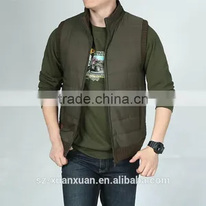 2016 New Winter Warm Casual Thick Down Jacket Waistcoat for Men Design thumbnail-1