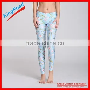 Wholesale Fitness Clothing Women Compression Pants Running Wholesale Yoga Pants thumbnail-3