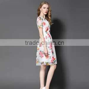 Maxnegio Flower Girl Dress Patterns With Batwing Sleeve Casual Summer Dresses thumbnail-5