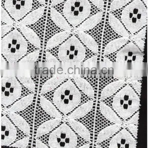 R&H Dress/decoration/bra Lace Trim Polyester Laces Fabric For Wedding George Lace Fabric African thumbnail-1
