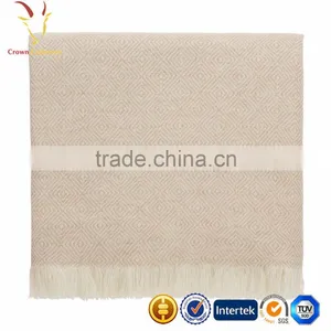 High Quality Baby Cable Cashmere Throw and Blankets thumbnail-1