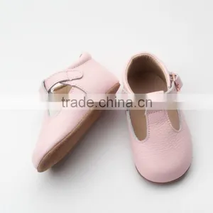 2017 OEM Factory Leather Baby Shoes Rubber Sole Baby Dress Shoes thumbnail-4
