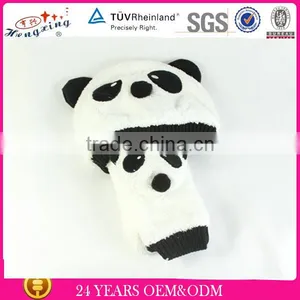 Customized High Quality Panda Plush Hat on Fashion Hat thumbnail-1